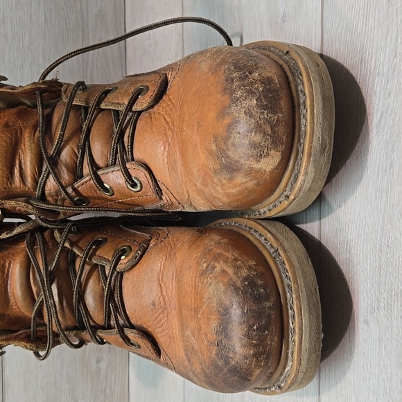 Georgia Boot G8152 8" Barracuda Gold WedgeMens Leather Oil&slip Resistant 8 - Picture 3 of 13